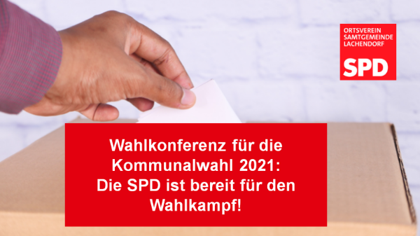 SPD OV SG Lachendorf Bereit fuer den Wahlkampf